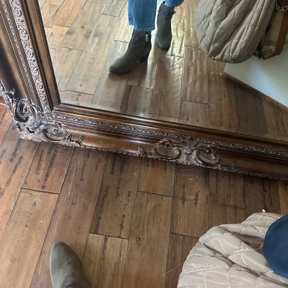 Coach Patricia suede brown boots size 7